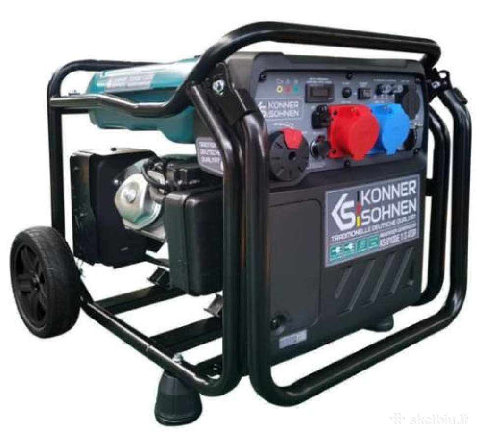 Benzininis inverterinis generatorius Ks-8100ie-1/3