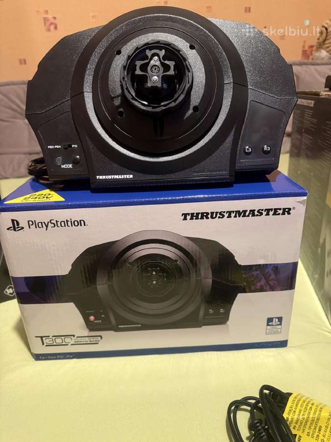 Thrustmaster t300 servo baze, visas komplektas - nuotraukos Nr. 3