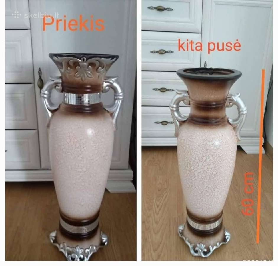 Vaza, keramikinė 60 cm