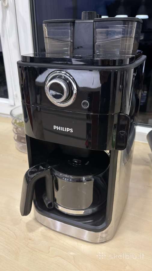 Filtrinis kavos aparatas Philips Grind & Brew Hd77