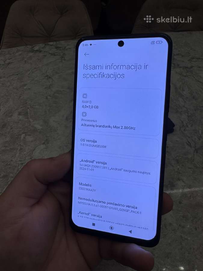 Redmi Note 12, 6/128gb - nuotraukos Nr. 3