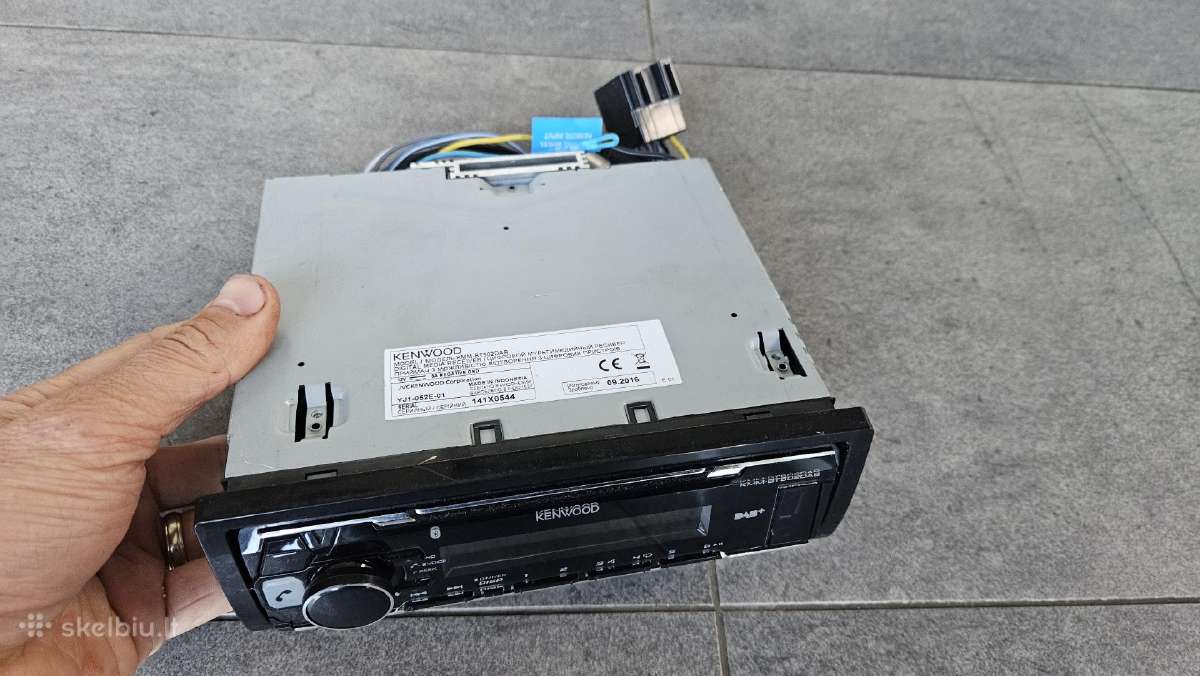 Parduodu kenwood kmm-bt502dab - nuotraukos Nr. 9