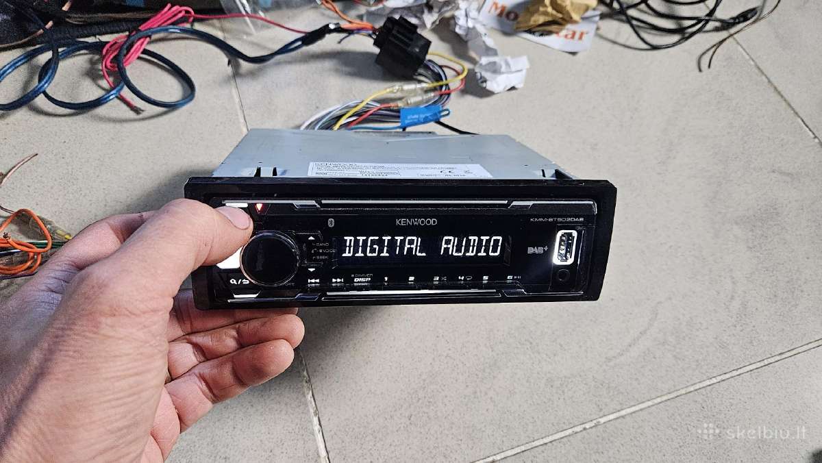 Parduodu kenwood kmm-bt502dab - nuotraukos Nr. 6