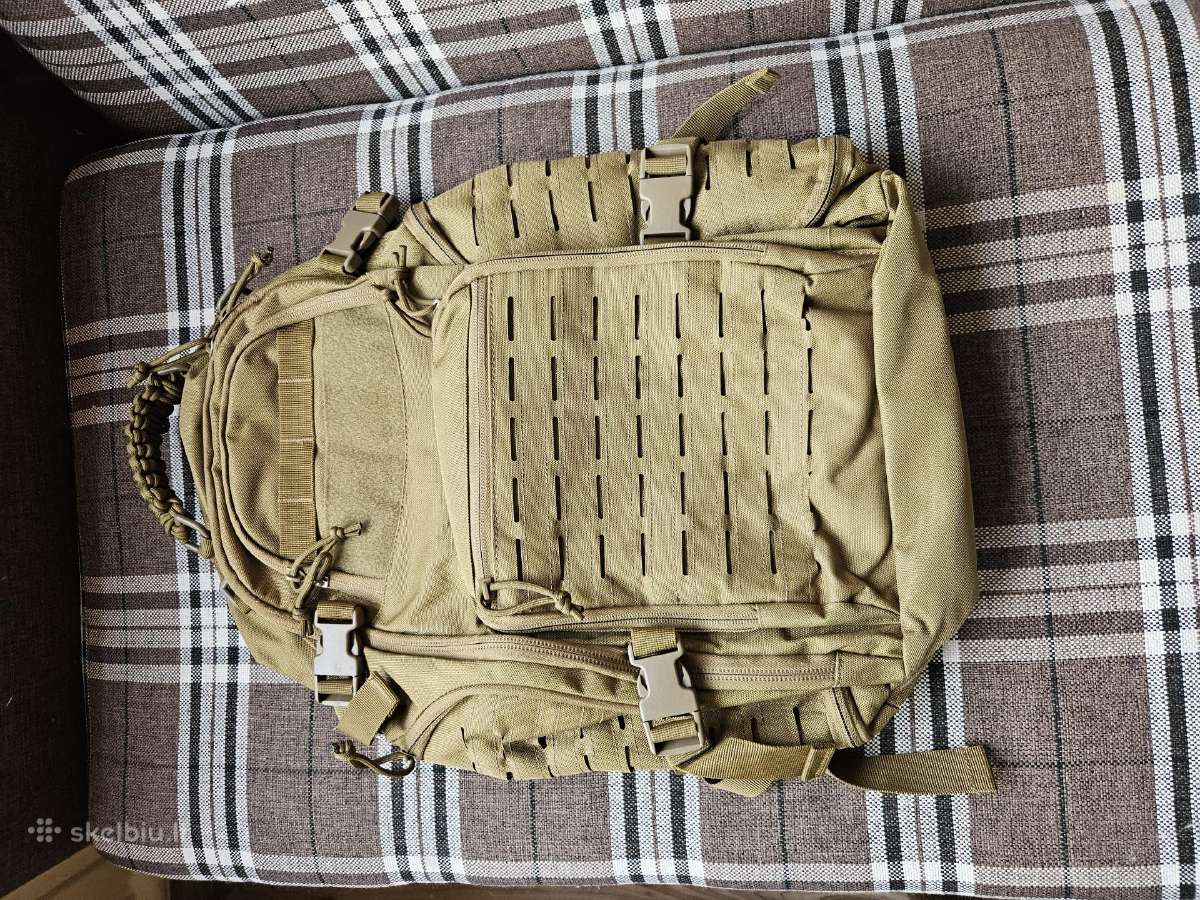 Militaristinio stiliaus, ~40l kuprinė