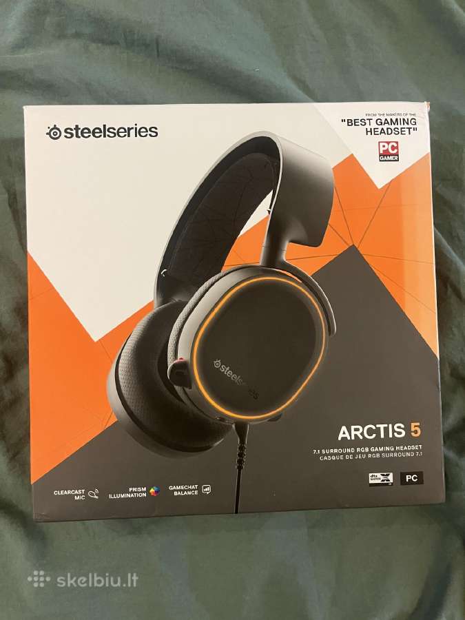 Steelseries Arctis 5 laidinės ausinės