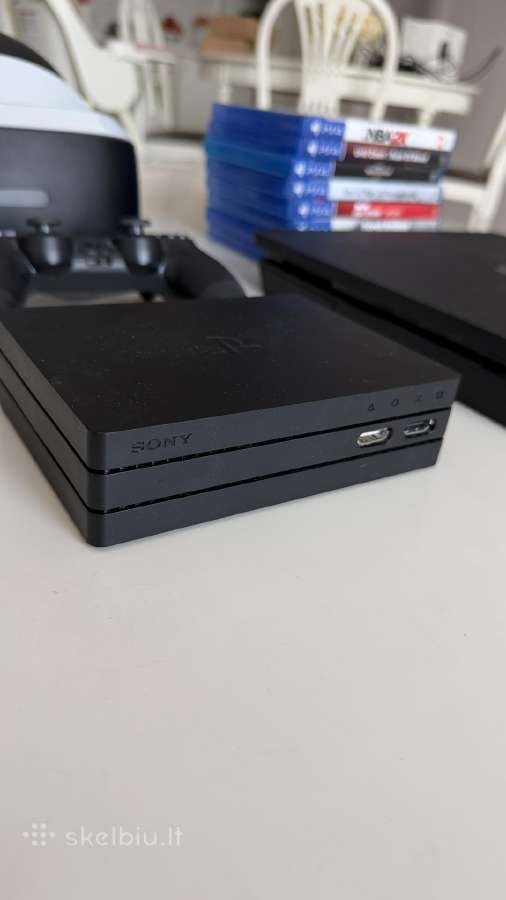 Sony Playstation 4 Slim 500 GB su Vr ir zaidimais - nuotraukos Nr. 5
