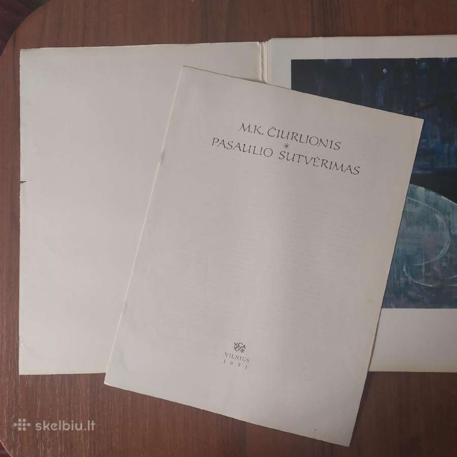 M.k. Čiurlionis - Pasaulio sutvėrimas / reprodukc. - nuotraukos Nr. 5