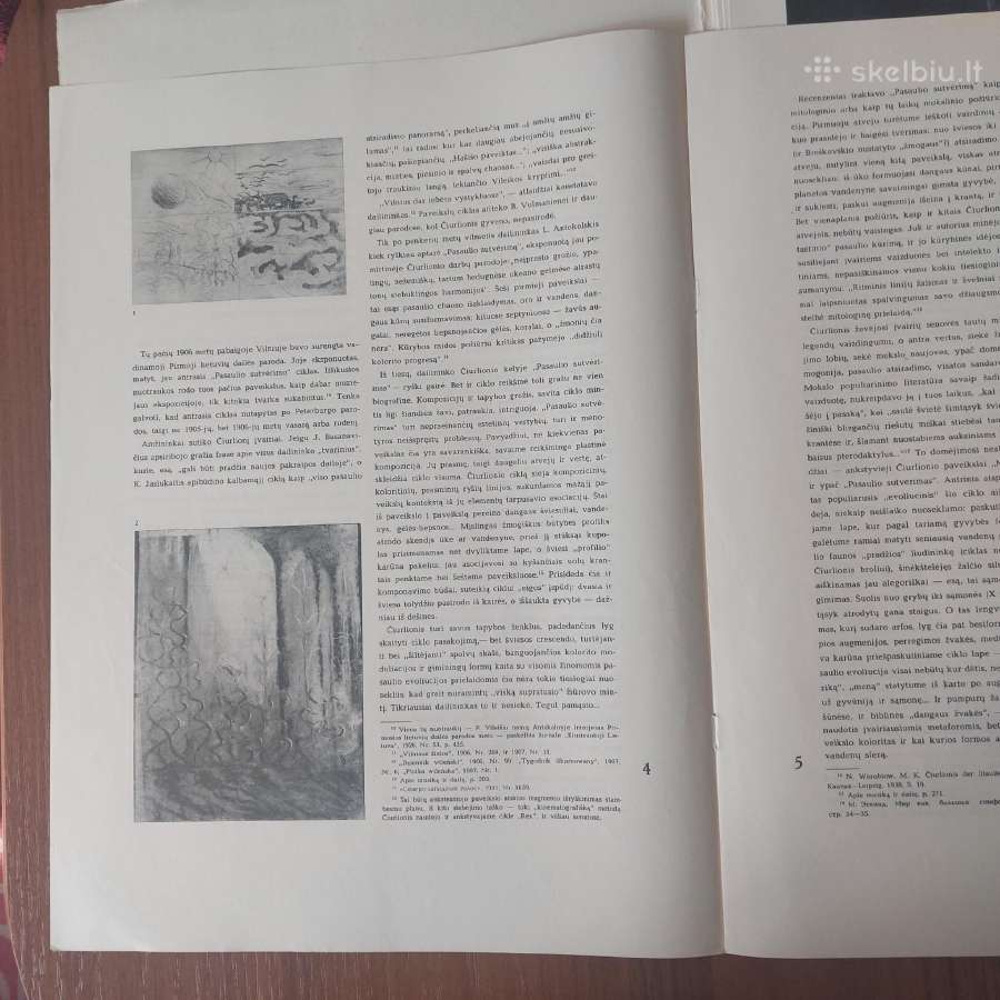 M.k. Čiurlionis - Pasaulio sutvėrimas / reprodukc. - nuotraukos Nr. 7
