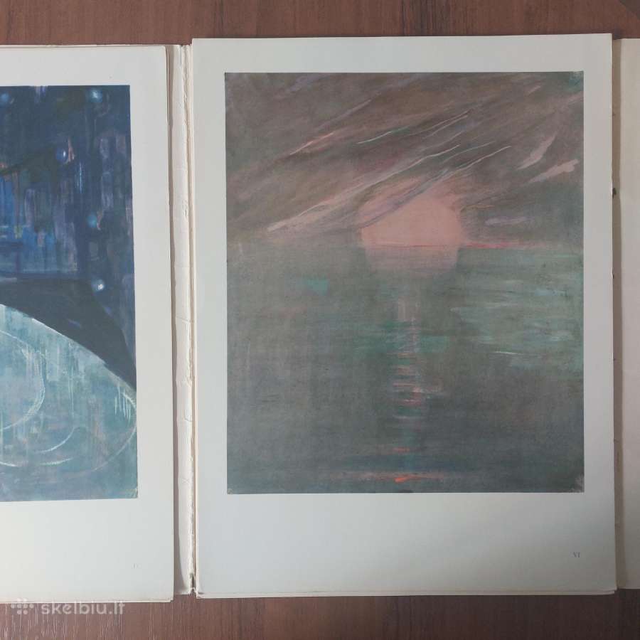 M.k. Čiurlionis - Pasaulio sutvėrimas / reprodukc. - nuotraukos Nr. 9