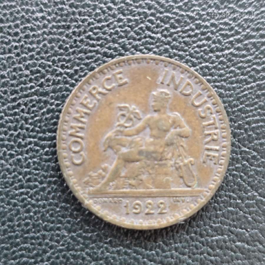 Prancūzija 1922 1 franc