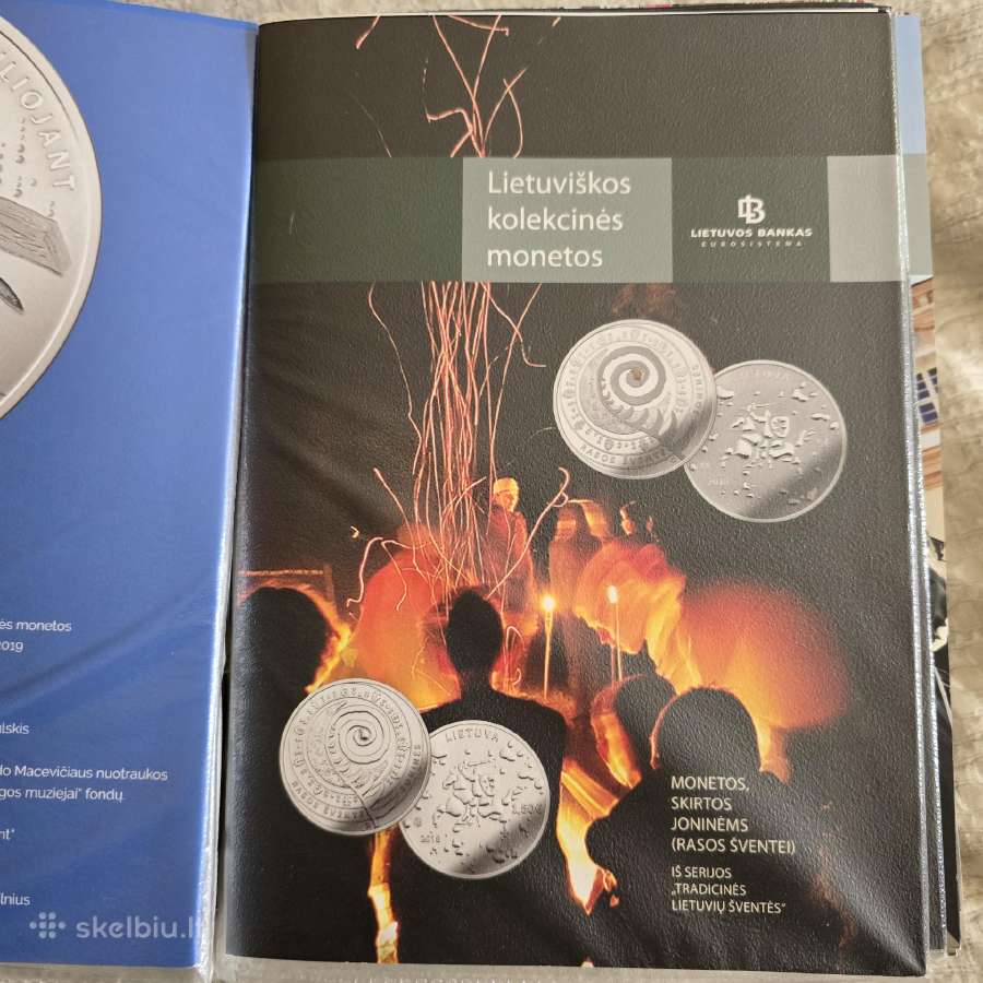 Lietuva Lb lankstinukai monetoms nuo 1995m - nuotraukos Nr. 2