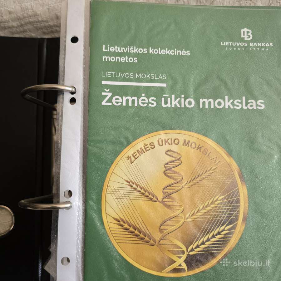 Lietuva Lb lankstinukai monetoms nuo 1995m - nuotraukos Nr. 5
