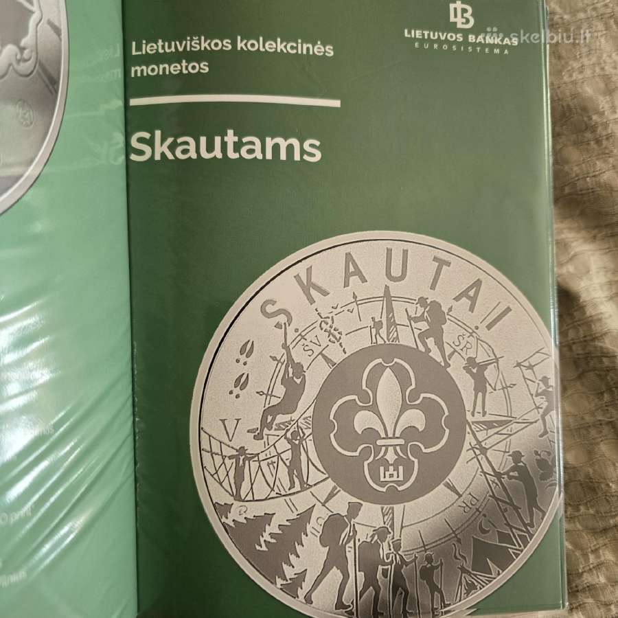 Lietuva Lb lankstinukai monetoms nuo 1995m - nuotraukos Nr. 6
