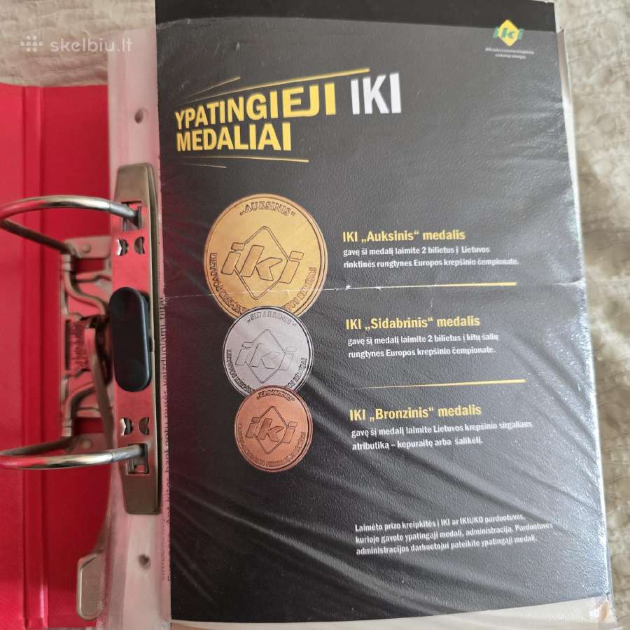 Lietuva Lb lankstinukai monetoms nuo 1995m - nuotraukos Nr. 8