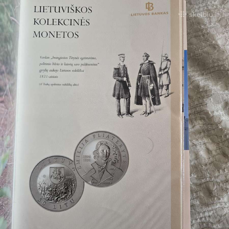 Lietuva Lb lankstinukai monetoms nuo 1995m - nuotraukos Nr. 11