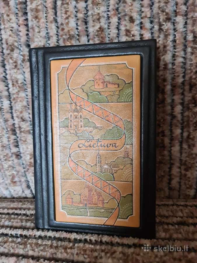 Užrašų knygutė su užrašu Lietuva