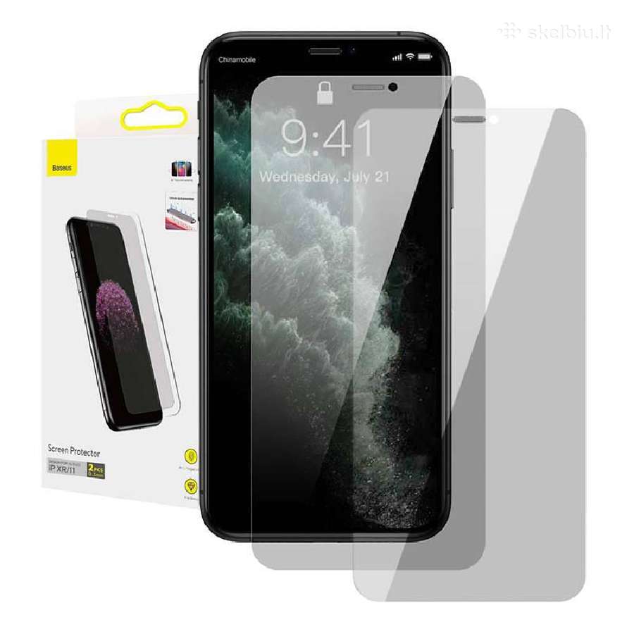 iPhone Xr/11. 0,3 mm grūdintas stiklas 2 vnt - nuotraukos Nr. 3
