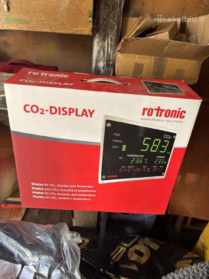 Naujas Pigiai Rotronic Co2 matuoklis