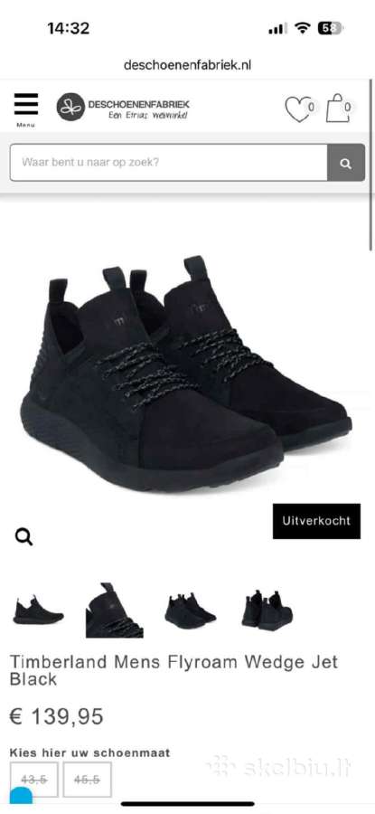 Timberland odiniai puikios kokybės batai - nuotraukos Nr. 4