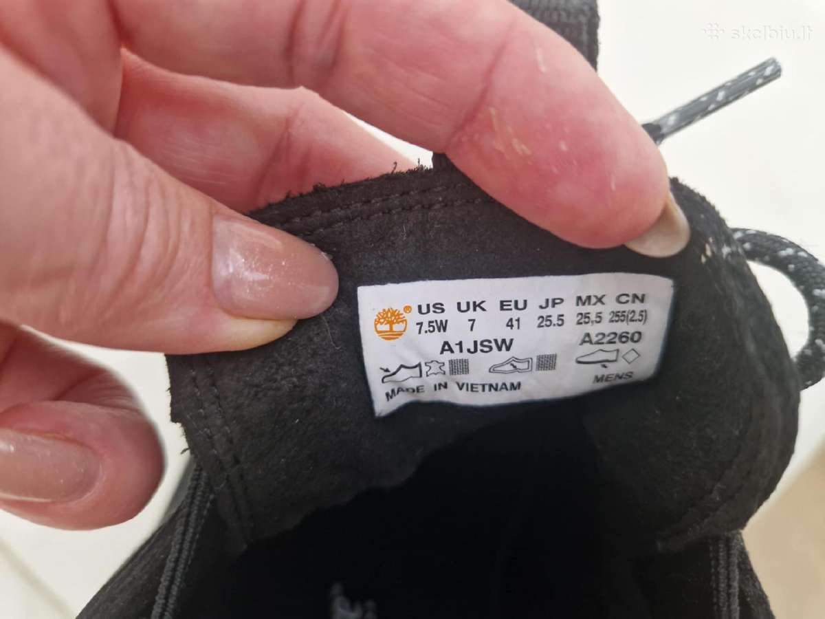 Timberland odiniai puikios kokybės batai - nuotraukos Nr. 5