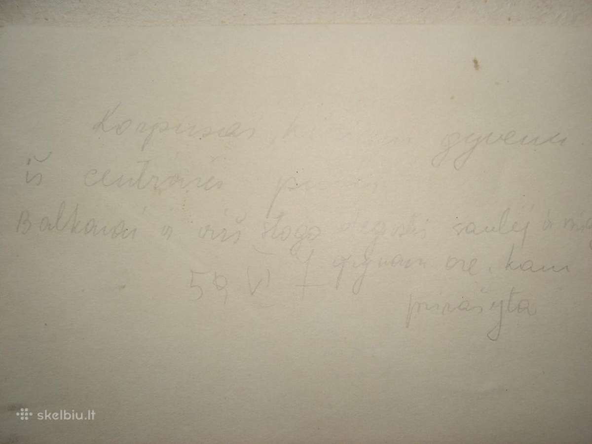 Tarpukario atvirutes-foto - nuotraukos Nr. 15