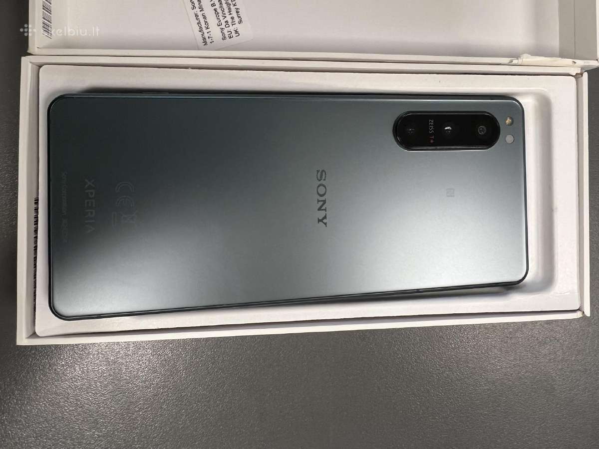 Sony Xperia 5 Iv 5G Dual Sim 128gb 8gb RAM Naujas - nuotraukos Nr. 2