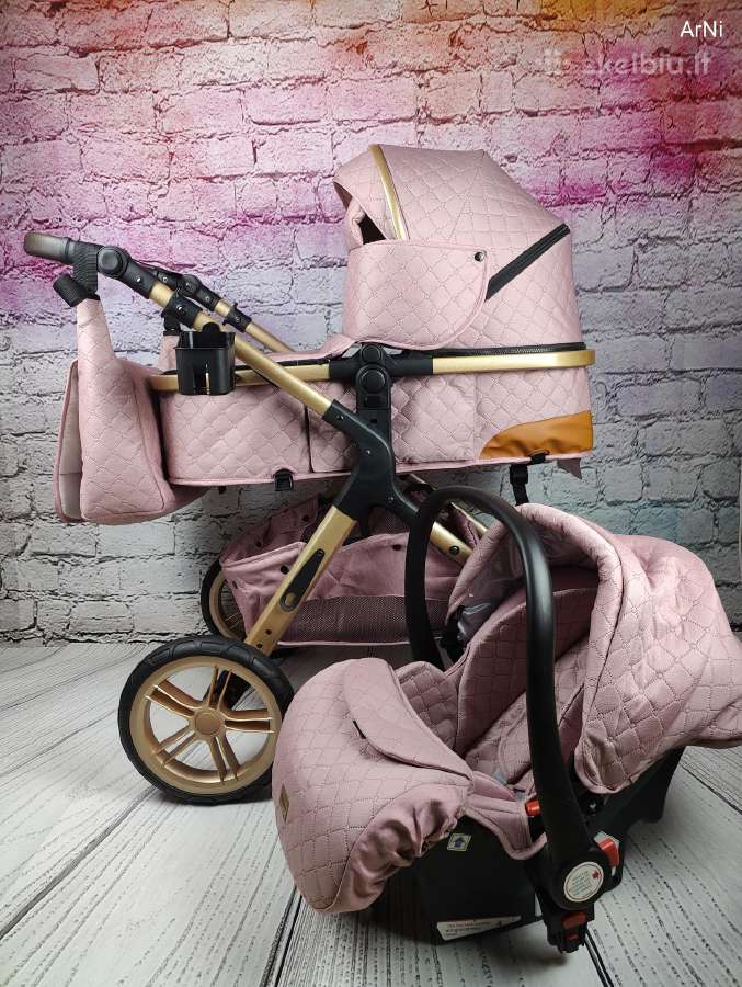Barbie vežimėlis 3 in 1