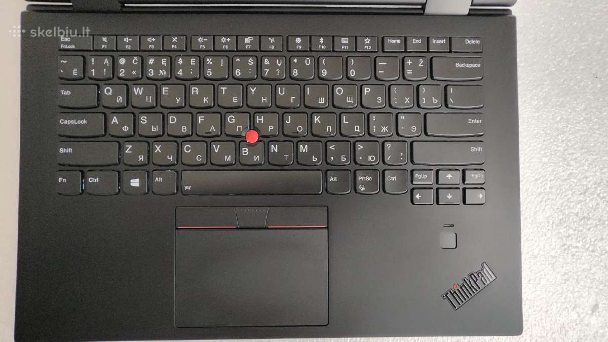 Lenovo Thinkpad X1 Yoga 3rd i5-8250u - nuotraukos Nr. 9