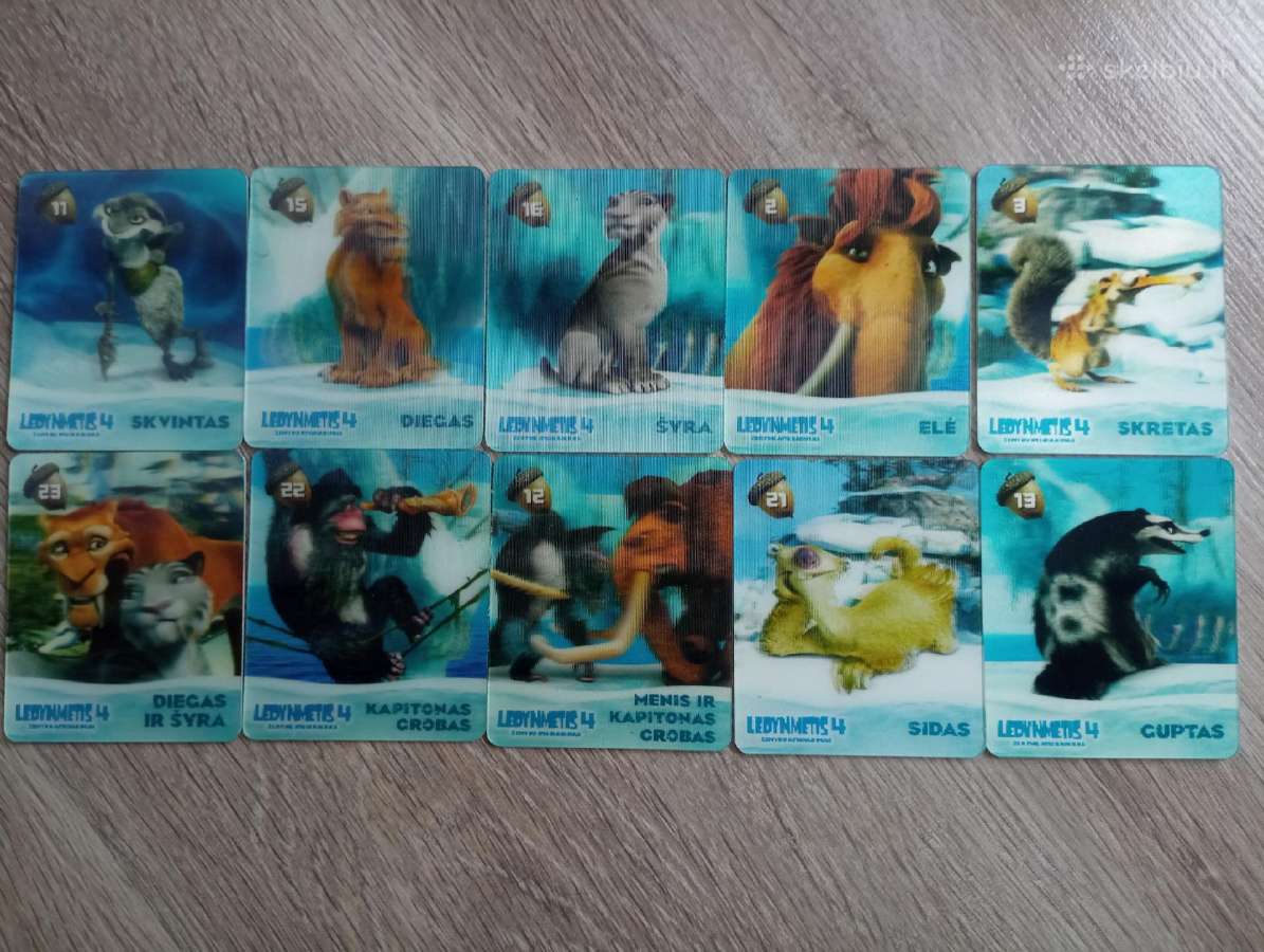 Parduodu 3 rinkinukus
