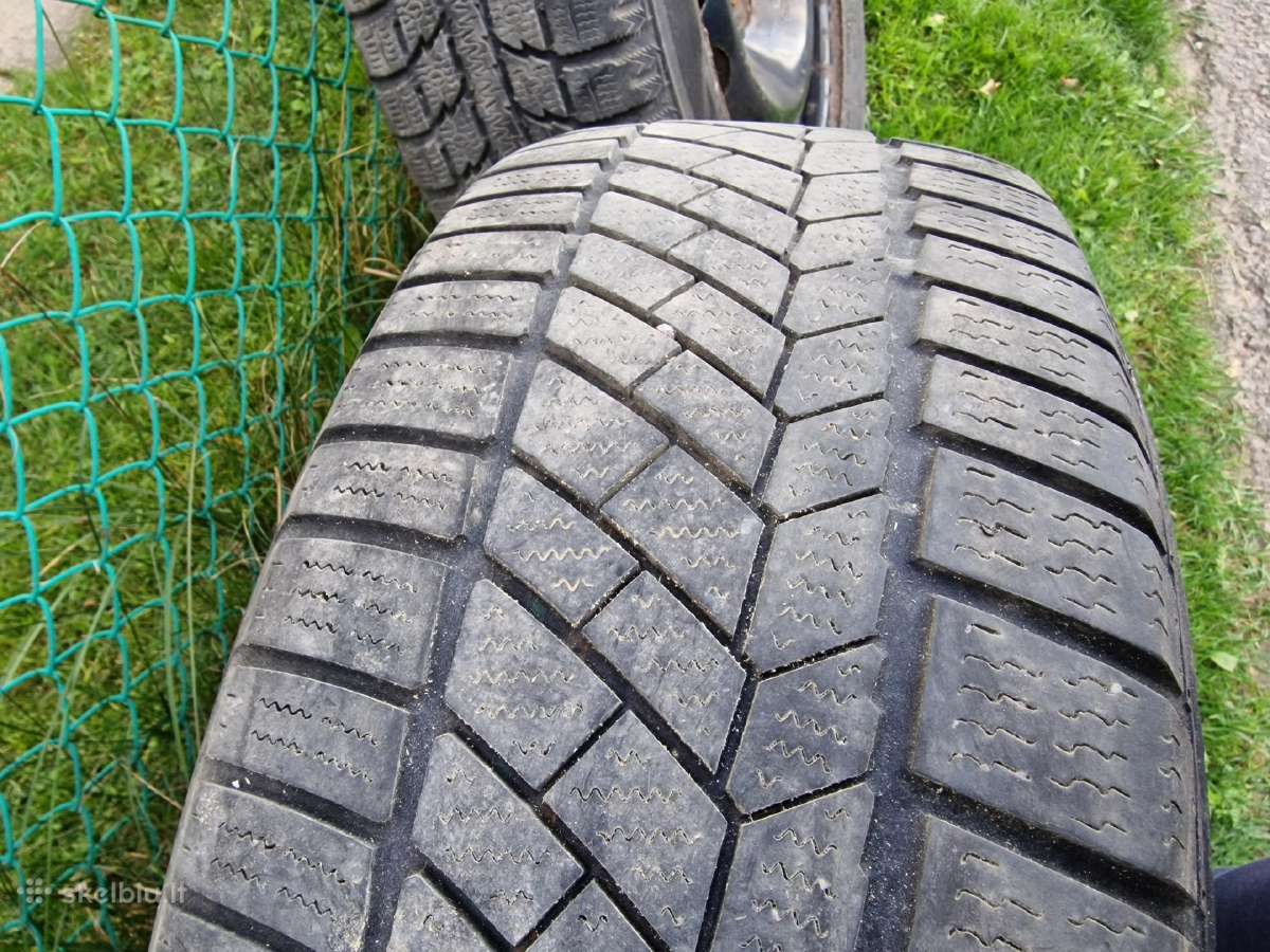 Parduodu Vovlo žieminių ratų komplektą R16 195/60 - nuotraukos Nr. 5