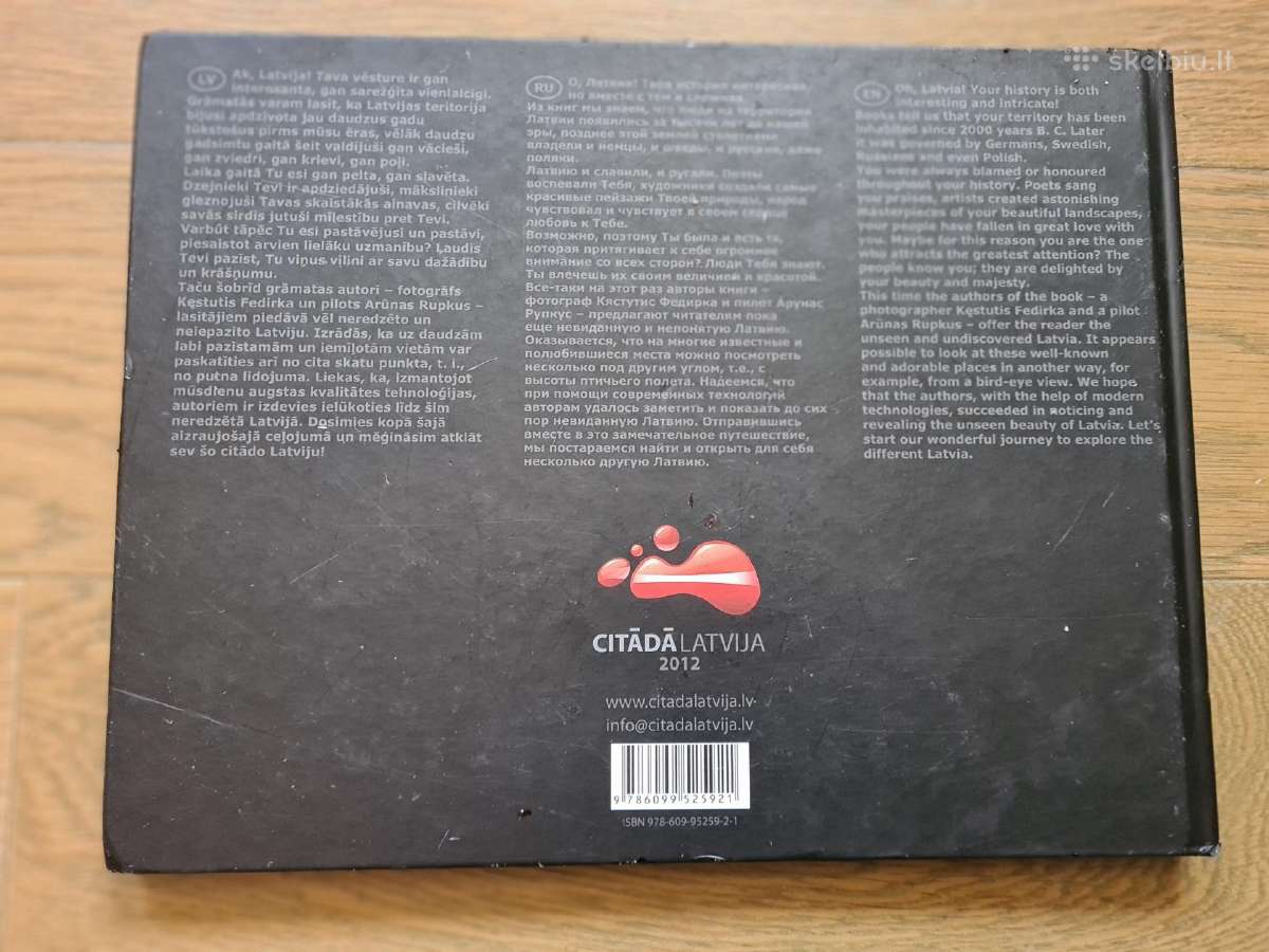 Knyga- albumas „citda Latvija"- Neregėta Latvija - nuotraukos Nr. 2