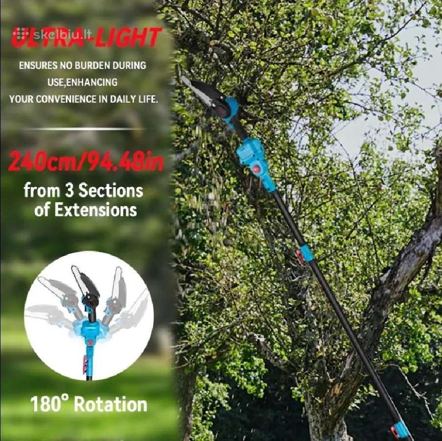 Įrankių rinkinys medžių ir krūmų genėjimui - nuotraukos Nr. 10