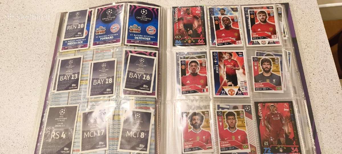 Match Attax futbolo žaidimo kortelės ir lipdukai - nuotraukos Nr. 8