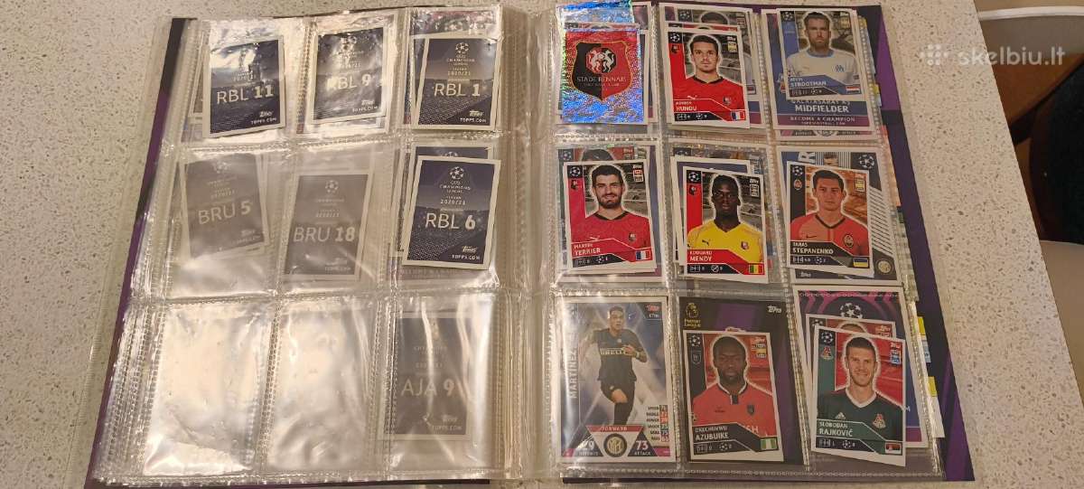 Match Attax futbolo žaidimo kortelės ir lipdukai - nuotraukos Nr. 18