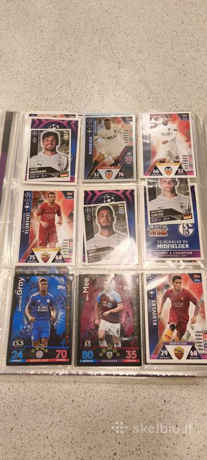 Match Attax futbolo žaidimo kortelės ir lipdukai - nuotraukos Nr. 20
