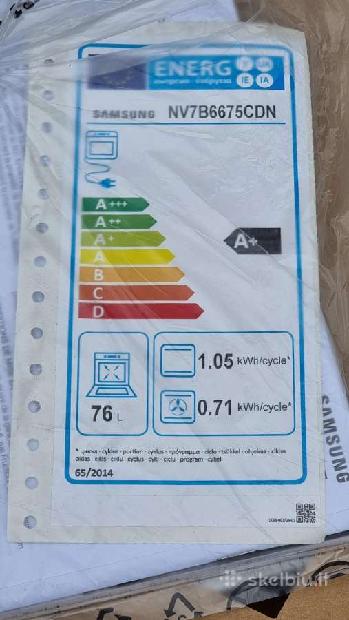 Nauja Nv7b6675cdn išskirtinė orkaitė - nuotraukos Nr. 30