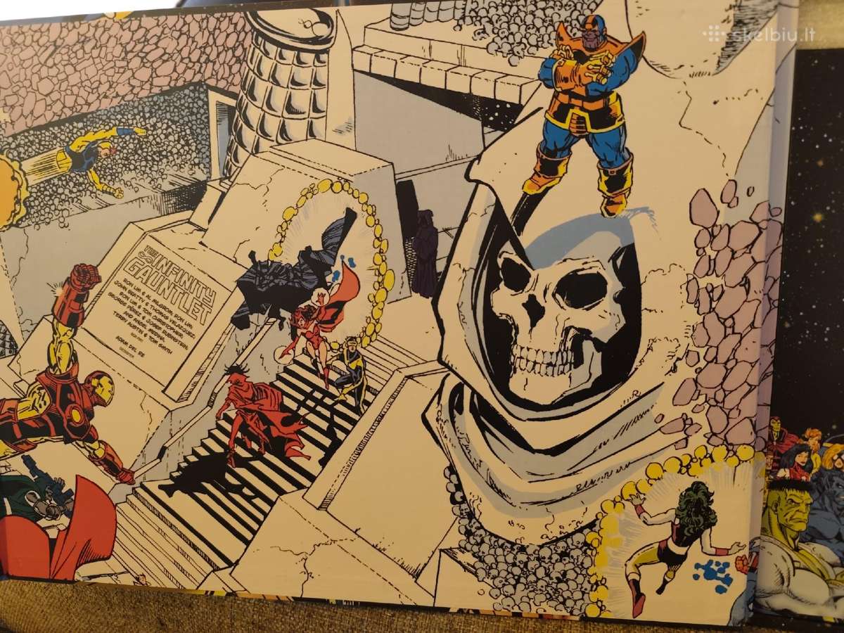Infinity Gauntlet Box Set Slipcase by Jim Starlin - nuotraukos Nr. 3