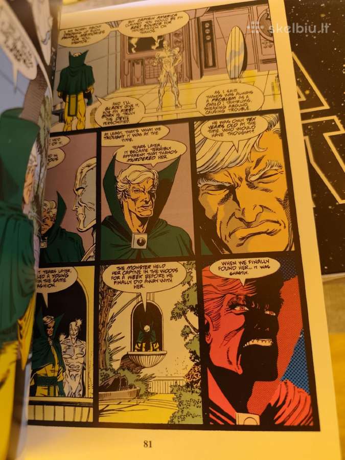 Infinity Gauntlet Box Set Slipcase by Jim Starlin - nuotraukos Nr. 4