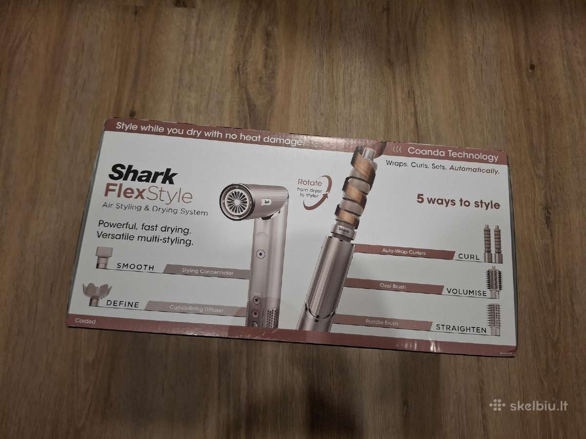 Shark Flexstyle 5-in-1 / Revamp fenas džiovintuvas - nuotraukos Nr. 5