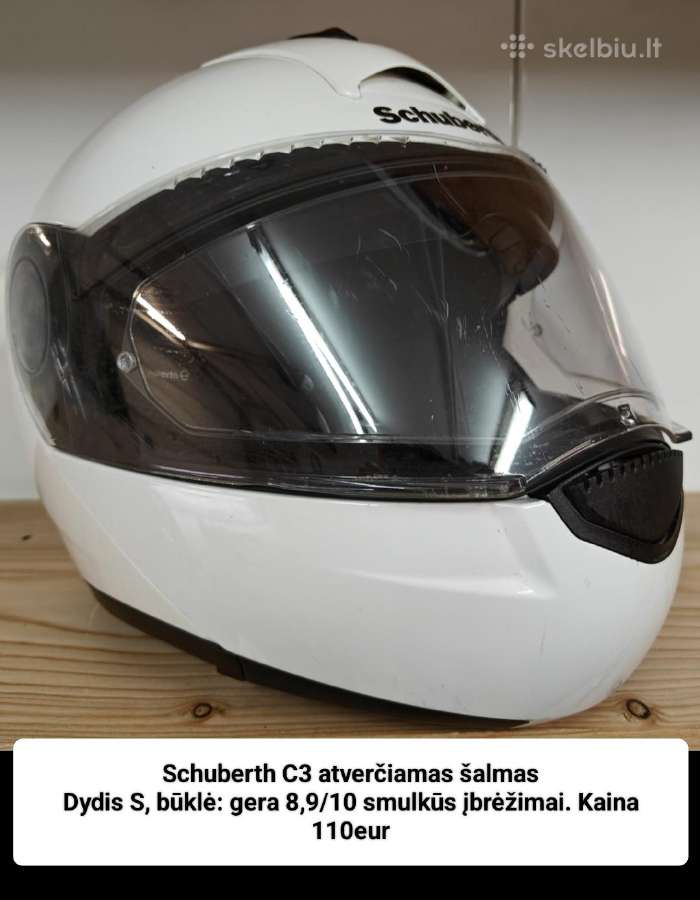 Schuberth, Shoei,hjc, Shark salmai įvairūs dydžiai - nuotraukos Nr. 10