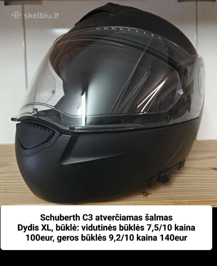 Schuberth, Shoei,hjc, Shark salmai įvairūs dydžiai - nuotraukos Nr. 11