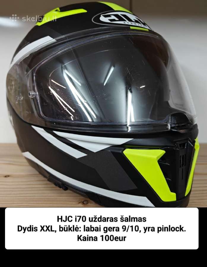 Schuberth, Shoei,hjc, Shark salmai įvairūs dydžiai - nuotraukos Nr. 17