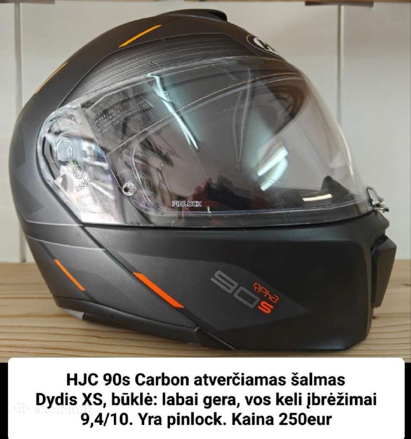 Schuberth, Shoei,hjc, Shark salmai įvairūs dydžiai - nuotraukos Nr. 19