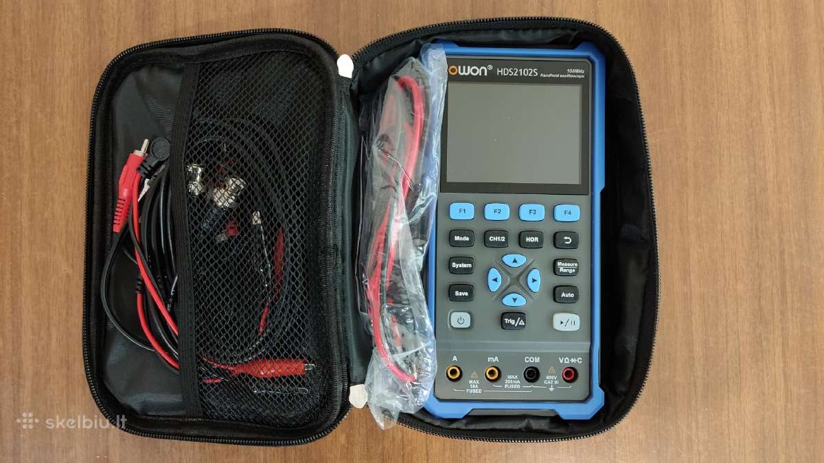 Parduodu naują skaitmeninį osciloskopą Owon Hds210