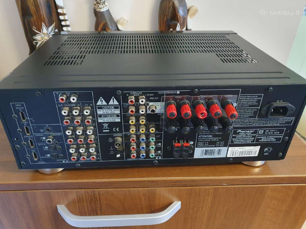 Pioneer Vsx -527 - nuotraukos Nr. 2