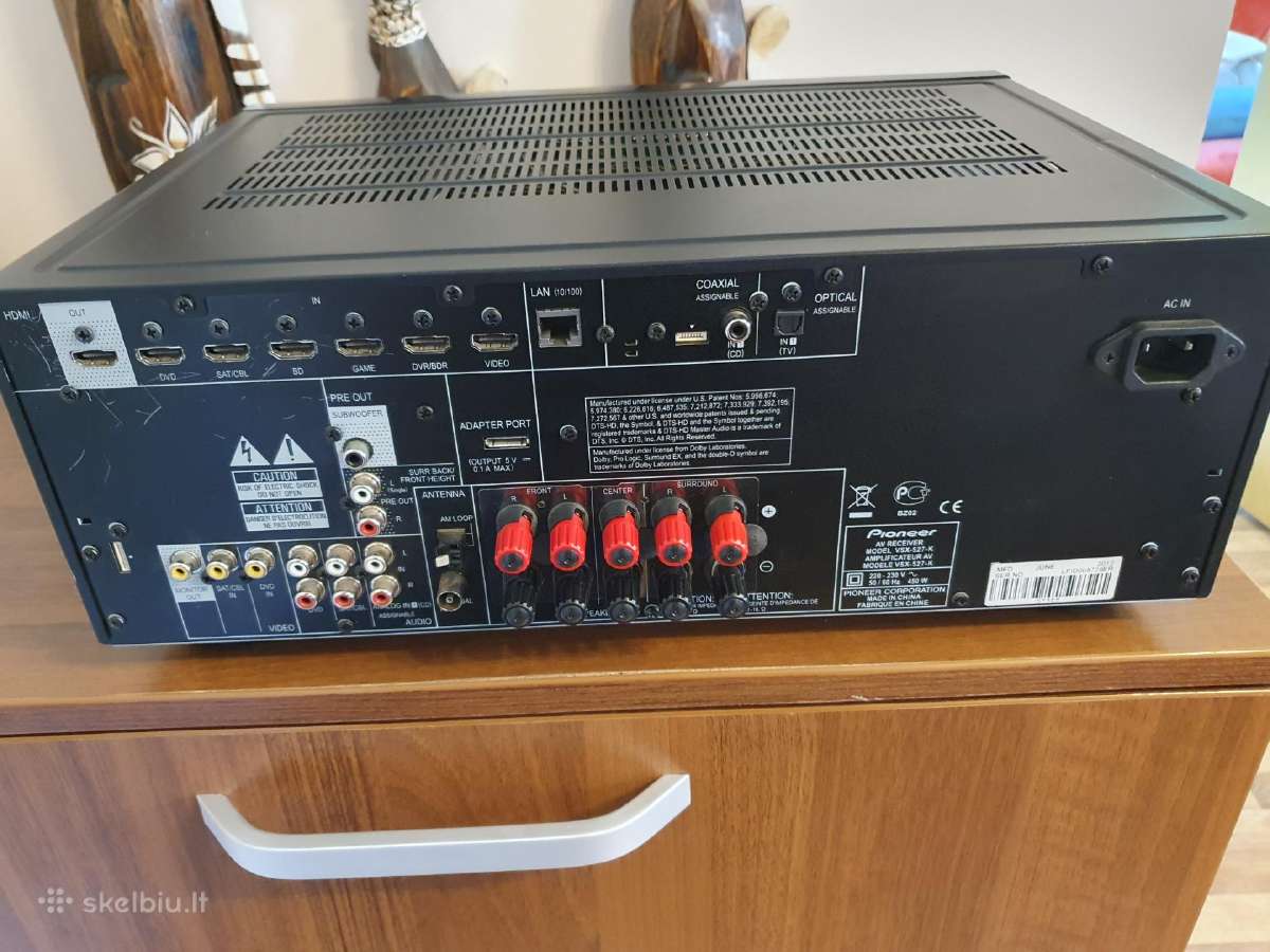 Pioneer Vsx -527 - nuotraukos Nr. 4