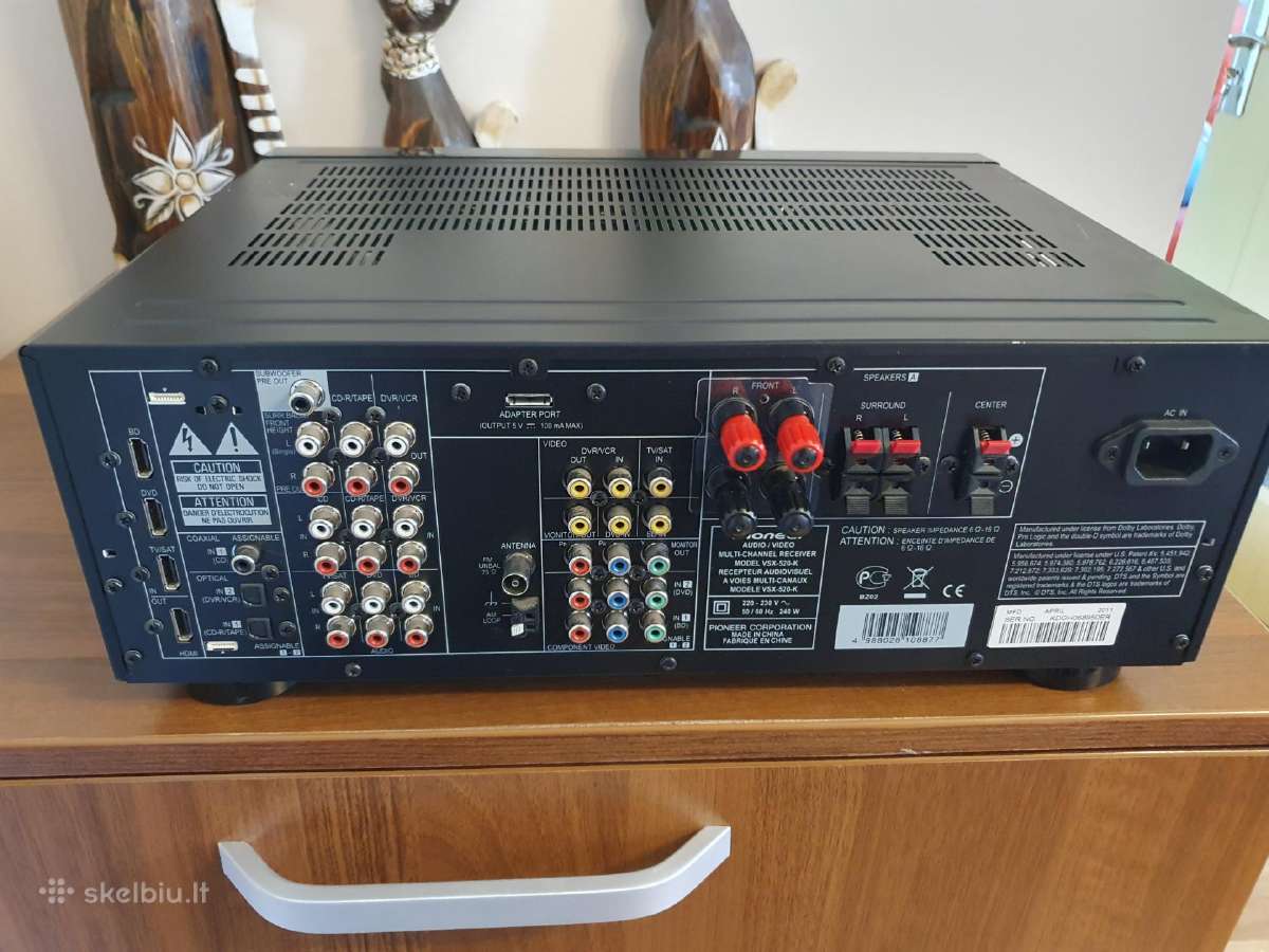 Pioneer Vsx -527 - nuotraukos Nr. 6