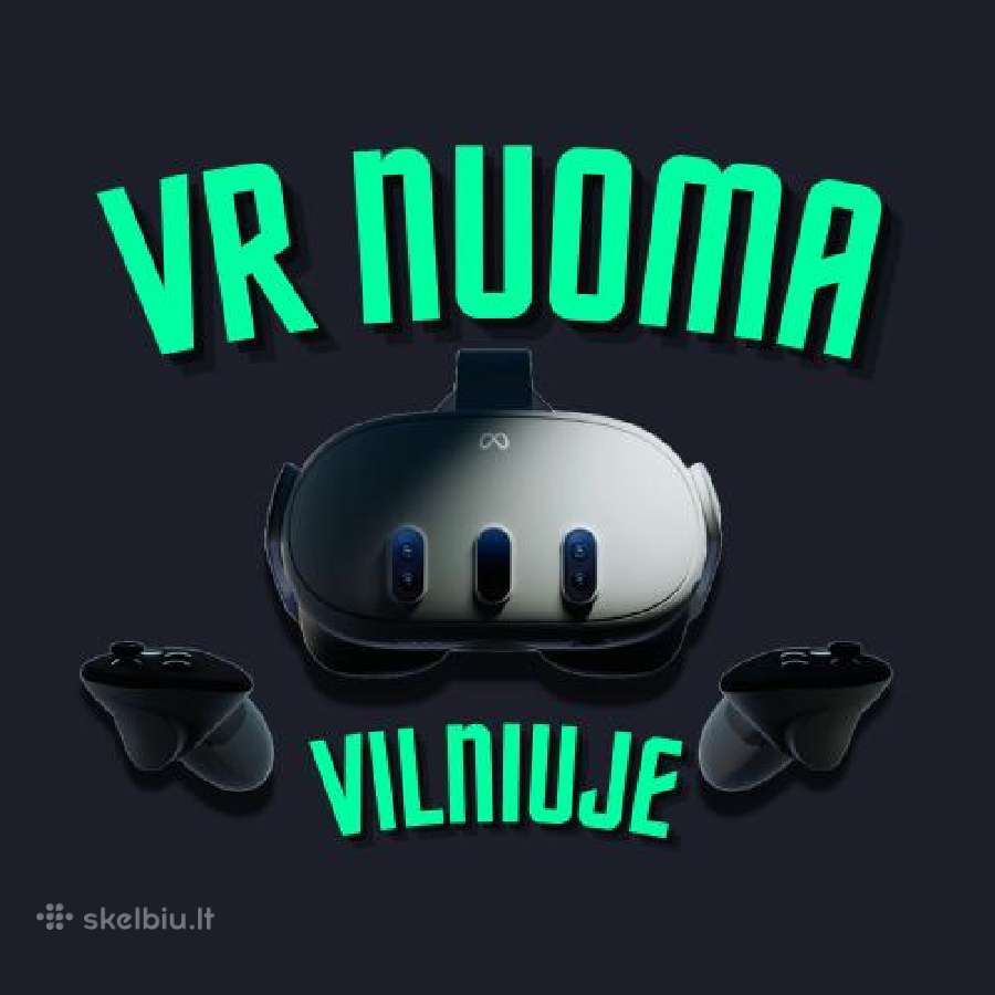 Vr Akinių Meta Quest 3 Nuoma Vilniuje
