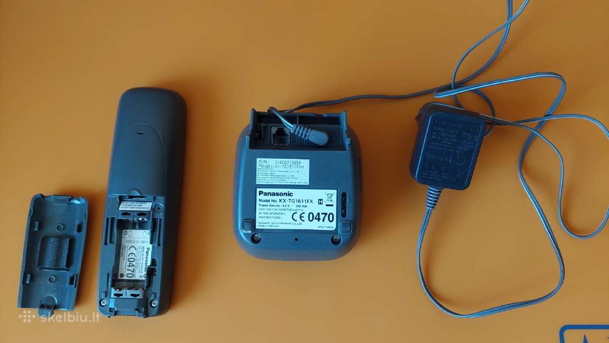Belaidžiai telefonai Panasonic - nuotraukos Nr. 6