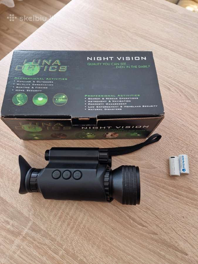 Naktinio matymo monokuliaras Luna Optics Gen3 - nuotraukos Nr. 3